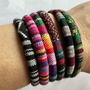 6pcs Bohemian Style Handmade Braided Bracelet Set For Men And Women